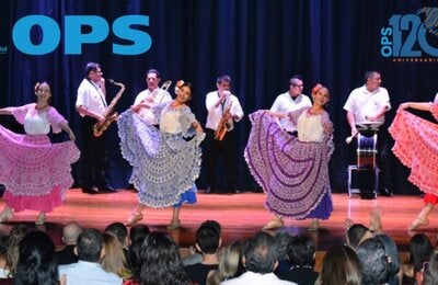 Paraguay celebra los 120 años de OPS con una espléndida noche artística