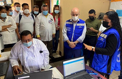 Visita de campo al SILAIS Carazo, Nicaragua.