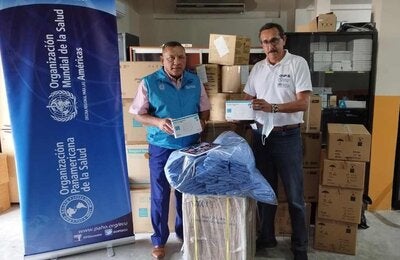 Ecuador: Más de 26000 personas atendidas en zonas de difícil acceso y más de 3700 profesionales capacitados en lucha contra la COVID-19