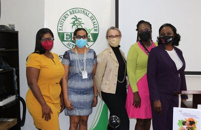 Ceremony to present certificates to Eastern Regional Health Authority staff who received training in care of survivors of intimate partner violence and sexual violence