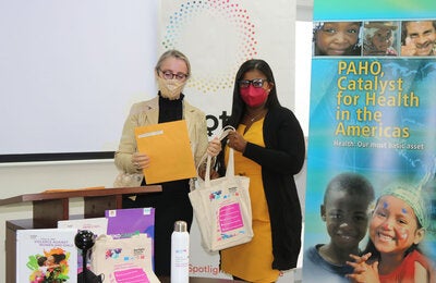 Ceremony to present certificates to Eastern Regional Health Authority staff who received training in care of survivors of intimate partner violence and sexual violence