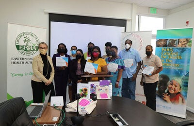 Ceremony to present certificates to Eastern Regional Health Authority staff who received training in care of survivors of intimate partner violence and sexual violence