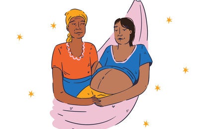 Pregnant woman