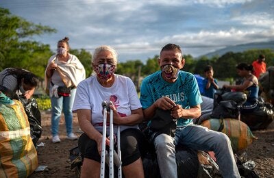 Migrantes colombianos