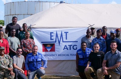 EMT training in Antigua and Barbuda 2023