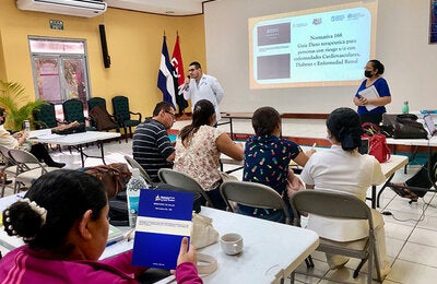 Primer taller nacional de capacitación en la Normativa 168.