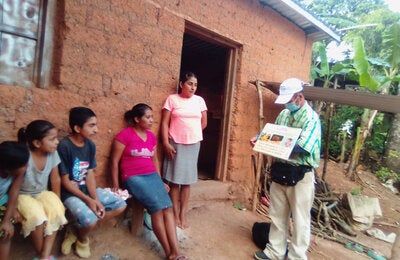 ColVol en Santa Bárbara usando rotafolio sobre SSR en  Santa Bárbara