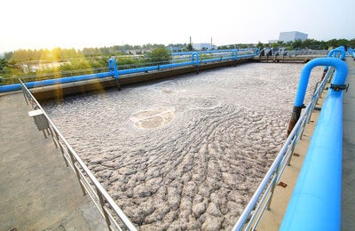 Sewage treatment plant