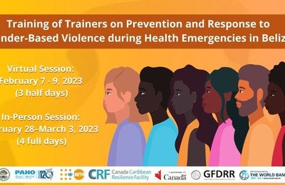 Training of trainers on Prevention and Response to Gender-Based Violence during Health Emergencies