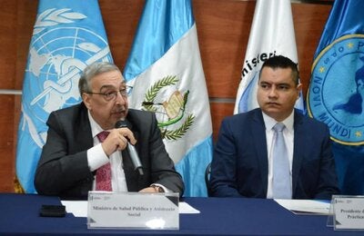 Ministro de salud, Doctor Francisco Coma, sobre nuevos lineamientos neumococo