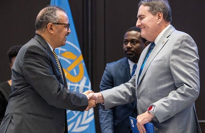 Dr. Jarbas Barbosa elected as WHO Regional Director for the Americas