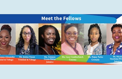 Six women who share a passion to increase the Caribbean’s resilience to the effects of climate on health