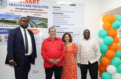 Opening of Smart health centre in St. Vincent and the Grenadines