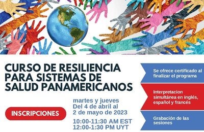 Curso Panamericano de Resiliencia para Sistemas de Salud