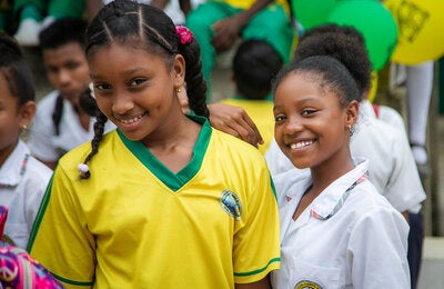 Young Caribbean girlss