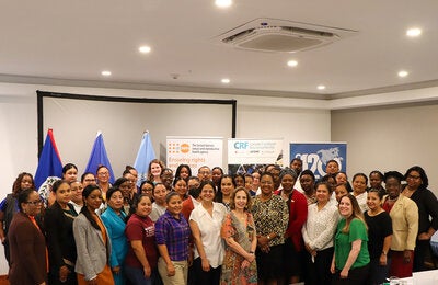 Gender Based Violence Training of Training Group Photo Belize