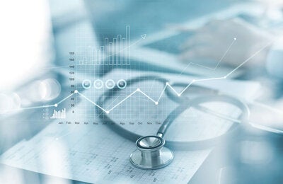 stethoscope and chart
