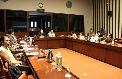 Asistentes a la reunión