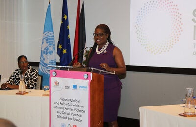 Launch of Policy Guidelines on Intimate Partner Violence and Sexual Violence: Trinidad and Tobago