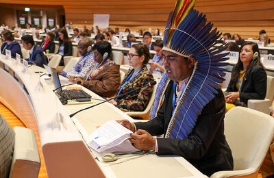 Secretário de Saúde Indígena do Brasil, Weibe Tapeba