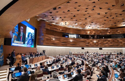 Clausura de la 76a Asamblea Mundial de Salud