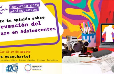 Participa en el Concurso Voces de adolescentes - Prevención del embarazo adolescente