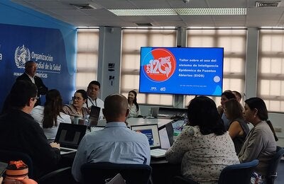 Participantes en el taller 