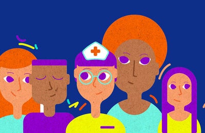 Nurses of different ethnicities