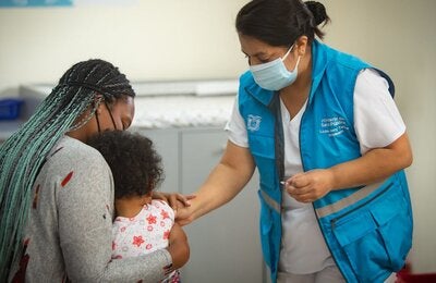 Enfermera en Ecuador