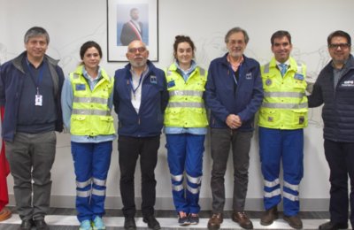 LLegada a Chile Intensivistas 