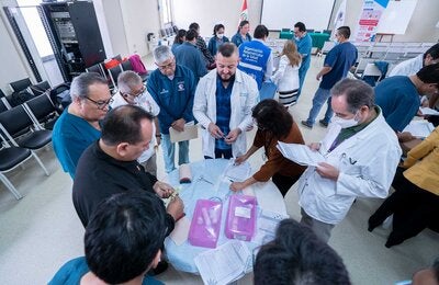 Personal de salud capacitado