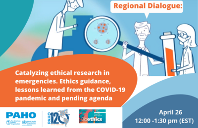 Catalyzing ethical research in emergencies