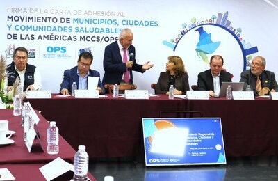 Firma de adhesion de Milpa Alta