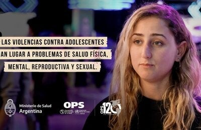 OPS trabaja en la prevención de las violencias y en el abordaje integral de la salud mental de adolescentes y jóvenes