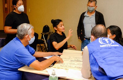 Meeting of people with disabilities