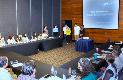 Mensaje de bienvenida 