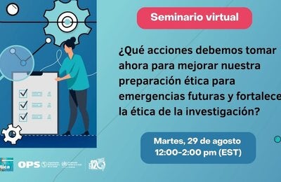  Acciones para mejorar nuestra preparación ética para emergencias y fortalecer la ética de la investigación