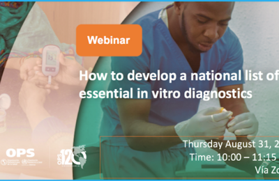   Webinar: How to develop a national list of essential in vitro diagnostics