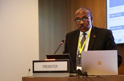 Sir Molwyn Joseph, Minister of Health Antigua and Barbuda