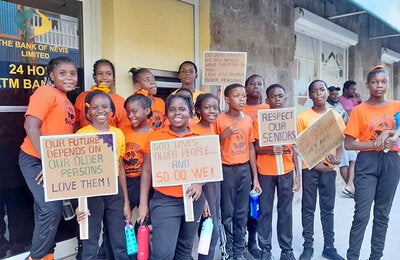 Children in support of elderly