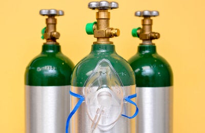 Oxygen tanks