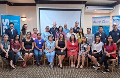 Participantes taller tecnologías en San Pedro Sula, Honduras