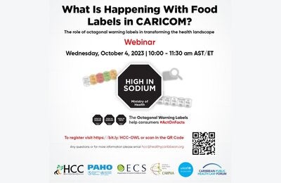 Webinar: What is happening with food labels in CARICOM?