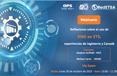 Reflexiones sobre el uso de RWE en ETS: experiencias de Inglaterra y Canadá
