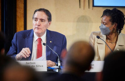 Dr. Barbosa at the World Health Summit in Berlin