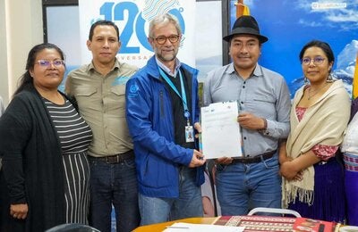 OPS/OMS potenciará trabajo con pueblos y nacionalidades del Ecuador mediante convenio con CONAIE 