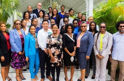 Facilitators and participants of the H-NAP Validation Meeting held in Saint Lucia.