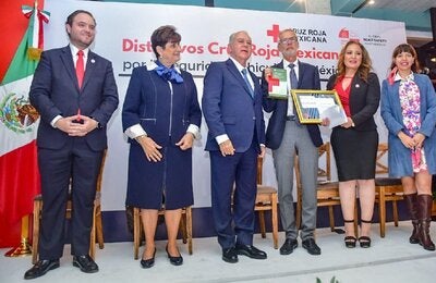 Reconocimiento al Dr. Miguel Malo y a la OPS por su Liderazgo en Seguridad Vial en México