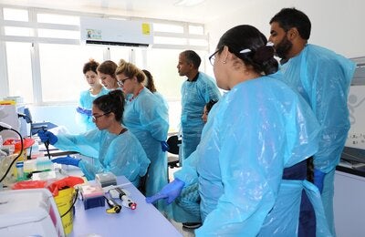 Taller sobre secuenciación en laboratorio del IPK