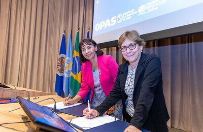 Assinatura do acordo